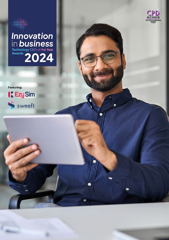 Technology CEO of the Year - Mag Cover (2024)